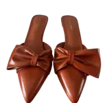 Fashion Nova Moulin Ruched Pumps Heel.