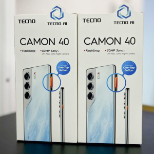 Tecno Camon40-AI-focused Smartphone (256+8)