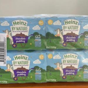 Heinz Chocolate Pudding Custard 4×6 ×120ml