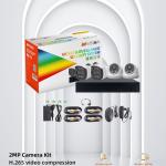 Four Channel kits 5mp CCTV Camera Set