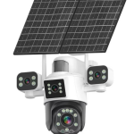 Four Lenses AOV Solar 4G PTZ camera