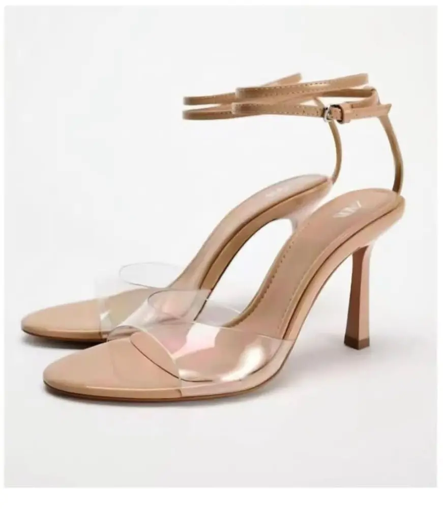 Zara.... Ladies High Heel Ankle Strap