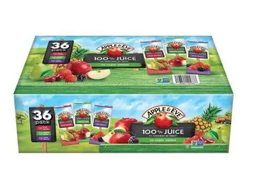 Apple & Eve 100% Juice (no sugar added)