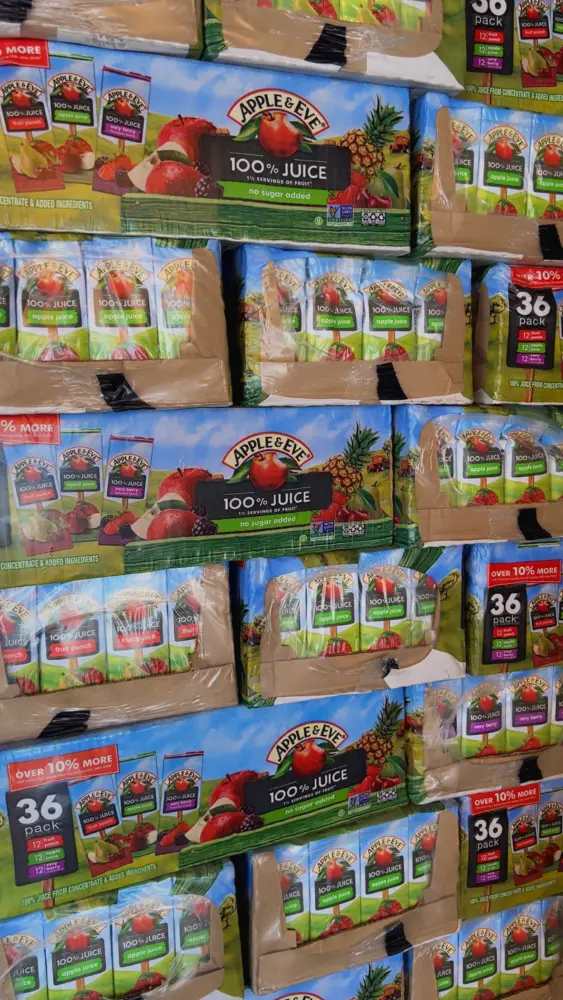 Apple & Eve 100% Juice (no sugar added)