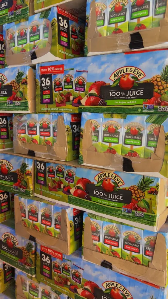 Apple & Eve 100% Juice (no sugar added)