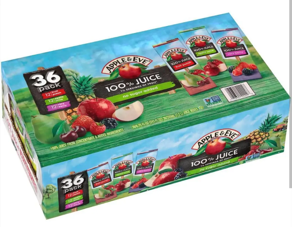 Apple & Eve 100% Juice (no sugar added)