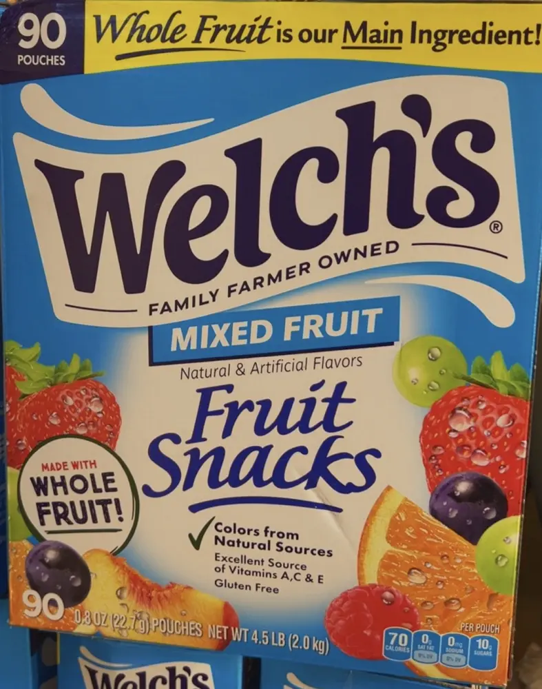 Welch’s Mixed Fruit Snacks