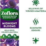 Zoflora Midnight Blooms Concentrated Multipurpose Disinfectant Liquid 12Pcs