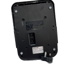 Cookworks Black Espresso Machine with milk frother