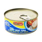 Lele Light Meat Tuna Chunks in Soya Bean Oil 160g