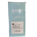 Home Colorful Cold Water Bottle Large Capacity High Borosilicate Glass Tea Set Cooler Teacups Water Cup Mugs