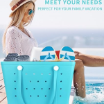 Lightweight Extra large Rubber Beach Bag Small