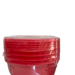 Generic Set of 3 Stackable Superim Posed Vacuum Seal Leak Proof airtight Lunch Box/Tiffin/Food Container (Size:160 * 115 * 55mm / 0.5L*3, Color: Pink)