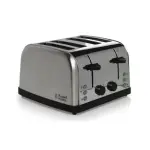 Russell Hobbs 4-Slice Toaster- Stainless Steel - Silver