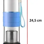 Alkaline Tabeab_Glass Anti-Oxident Water Bottle 500ml