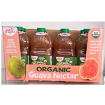 Organic Guava Nectar Juice 64 FL OZ Each, Made with Fruit Puree by Grown Right 8 pieces