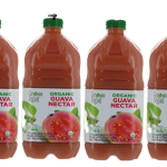 Organic Guava Nectar Juice 64 FL OZ Each, Made with Fruit Puree by Grown Right 8 pieces
