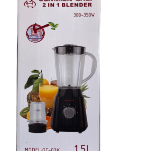 German Chef 2in1 Blender 1.5L, Model GC-03k