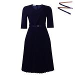 Women's Clothing 2025 Summer New Fashion Stylish V-Neck Pure Color Large Size Puffed .