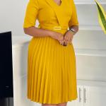 Women's Clothing 2025 Summer New Fashion Stylish V-Neck Pure Color Large Size Puffed .