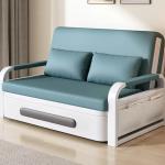 Sofa Bed, Sleeper 2 in 1 Pull Out Couch Bed with Storage Chaise for Living Room, with Pull Out Bed, Futon Folding Sofa Bed, Cozy Sofa Turns Bed, Linen Couch (Different colors 130 cm)