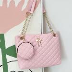 Large Capacity Mother's Bag 2024 New Bag Cross-Border Wholesale women's Bag set of Two shoulder Bags Printed Lace